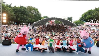 台中親子音樂季狂吸2萬人潮 唱跳嗨翻台中公園