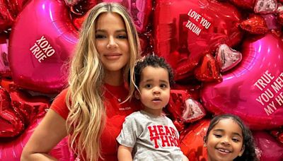 Khloé Kardashian Compares Photo of Kids Tatum and True to Throwback of Her and Brother Rob Kardashian