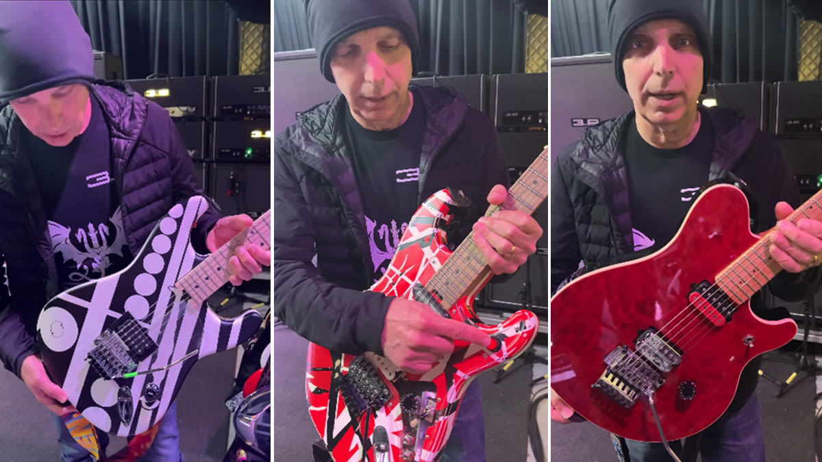 Joe Satriani reveals the one mod he’s made to all his EVH guitars ahead of the Best Of All Worlds tour
