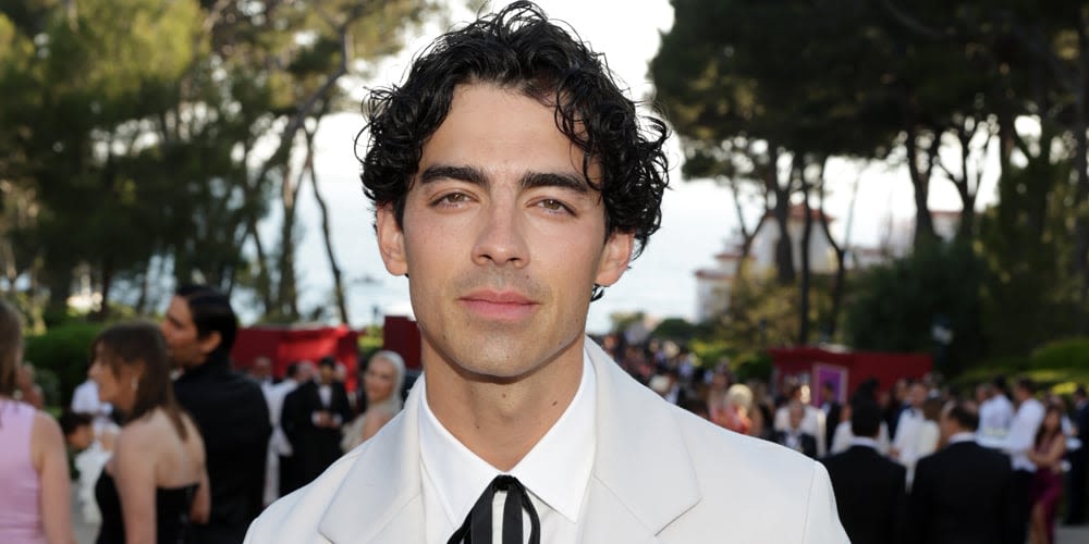 Joe Jonas’ amfAR Cannes Gala Look Draws Comparisons to Colonel Sanders, He Responds