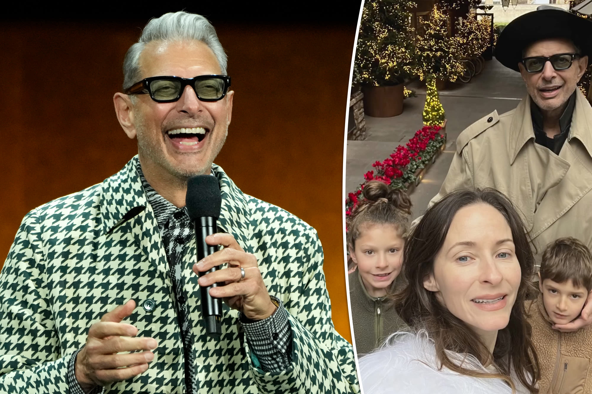 Jeff Goldblum refuses to leave money to his kids Charlie, 8, and River, 6: ‘Row your own boat’