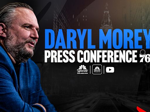 Watch Daryl Morey's end-of-the-season Sixers press conference