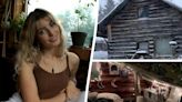 I’m a Gen Zer — I love living in a remote cabin without heat or running water