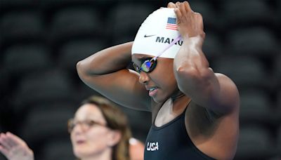 US women's 4x100 free relay wins silver at Paris Olympics