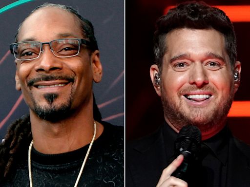 Snoop Dogg and Michael Bublé are the newest coaches on NBC's 'The Voice'