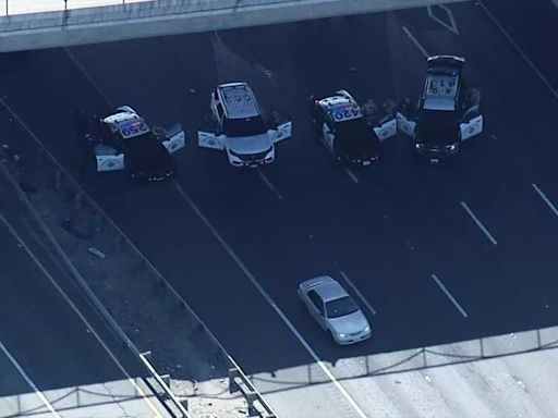 LIVE: Parts of I-80 closed in Solano County with CHP in standoff with suspect