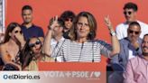 Teresa Ribera (PSOE), en Tenerife: "No toleraremos que se salga con la suya el facilitador de la ultraderecha"