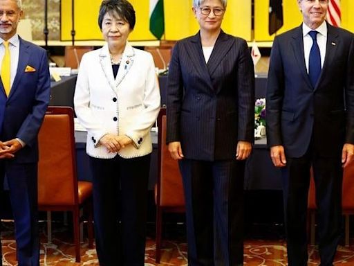 Quad foreign ministers decry dangerous S. China Sea actions