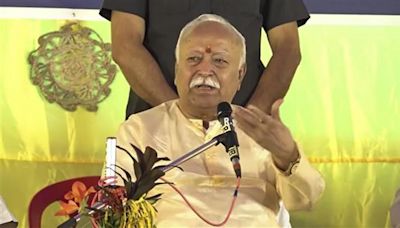 Man wants to become 'superman', then 'Devta' and 'Bhagwan', says RSS chief Bhagwat