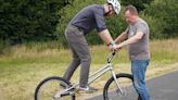 Cambuslang and Rutherglen locals on their bike for Clyde Cycle Park’s open day