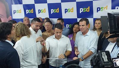 PSD oficializa candidatura de Eduardo Paes à reeleição para prefeito do Rio