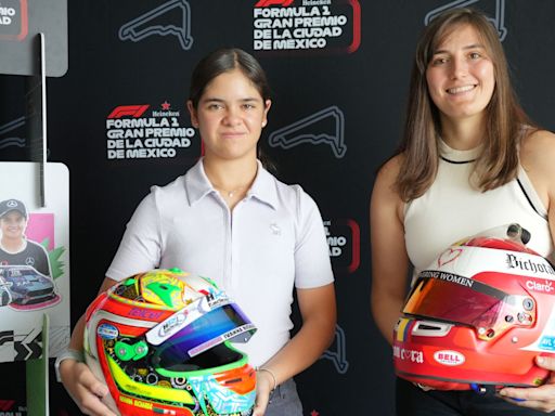 Conoce a Ivanna Richards y Tatiana Calderón, las primeras embajadoras del GP de la Ciudad de México