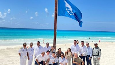 Cancún da la bienvenida al turismo del mundo con distintivos Blue Flag