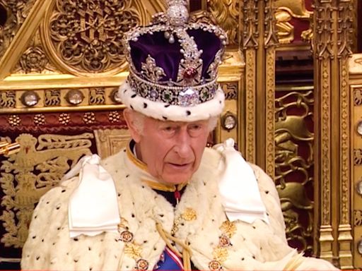 King’s Speech – live: Charles begins speech delivering 35 draft laws which will ‘take the breaks off Britain’