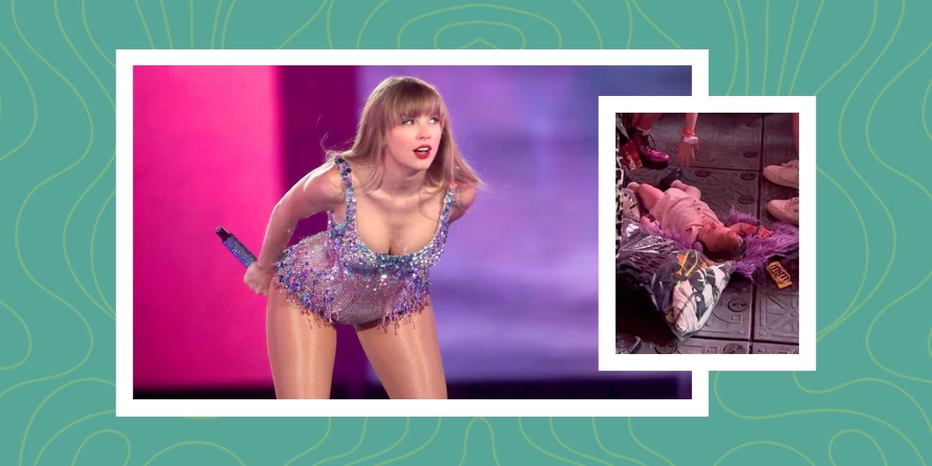 Internet shames parents who put their baby on the floor of a Taylor Swift concert