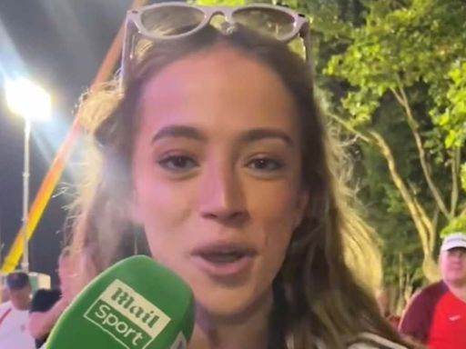 England fan goes viral for her Mail Sport interview