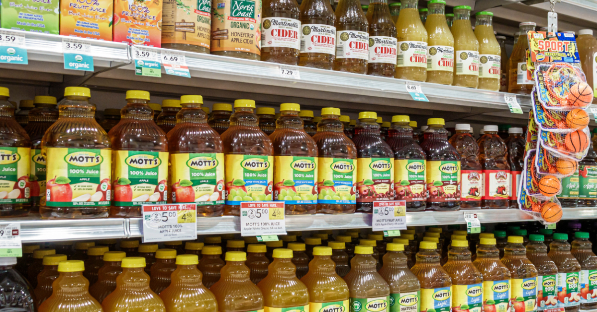 Over 20,000 Cases of Apple Juice Recalled Due to Contamination Concerns