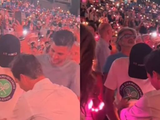 Watch: Roger Federer Signs Fan’s Wimbledon T-Shirt At Coldplay Concert - News18