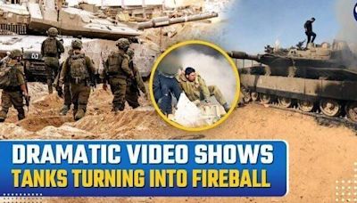Watch: Al-Qassam 'Traps & Blows Up' Israeli Soldiers, detonates Israeli tanks In Gaza's Tal Al-Hawa