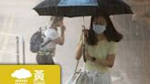 天文台發黃色暴雨警告 明起三天料狂風雷暴