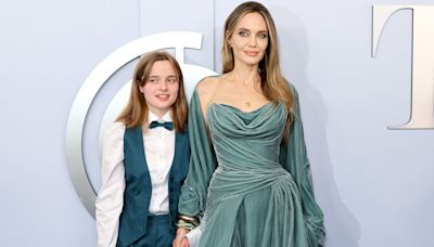 Angelina Jolie walks Tony Awards red carpet with daughter Vivienne Jolie-Pitt: See the photos