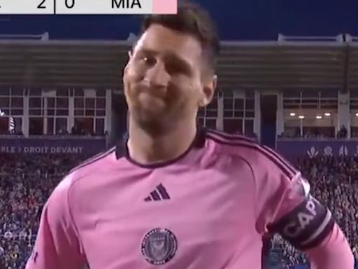 Inter Miami dio vuelta un 2 a 0 en contra y Lionel Messi protestó por una nueva regla de la MLS: “Mal vamos”