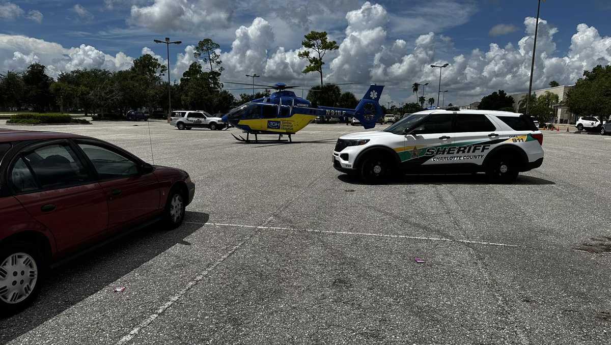 Man dies after catching fire, burning head to toe in Port Charlotte mall parking lot