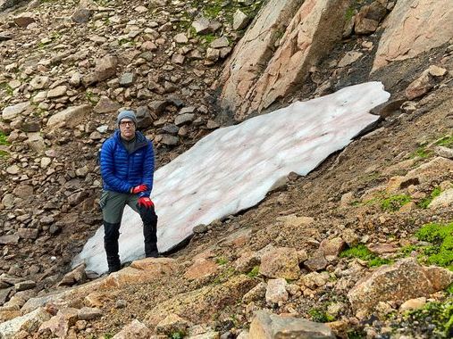 Dwindling snow patches on Scottish hills are 'very visible record' of climate change