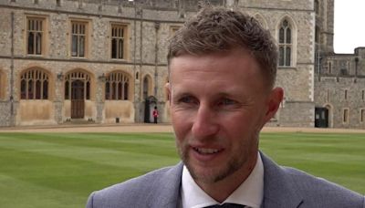 Joe Root receives his MBE and talks cricket at his investiture ceremony