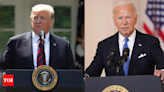 Donald Trump ahead of Joe Biden in fundraising battle, raises $331 million - Times of India