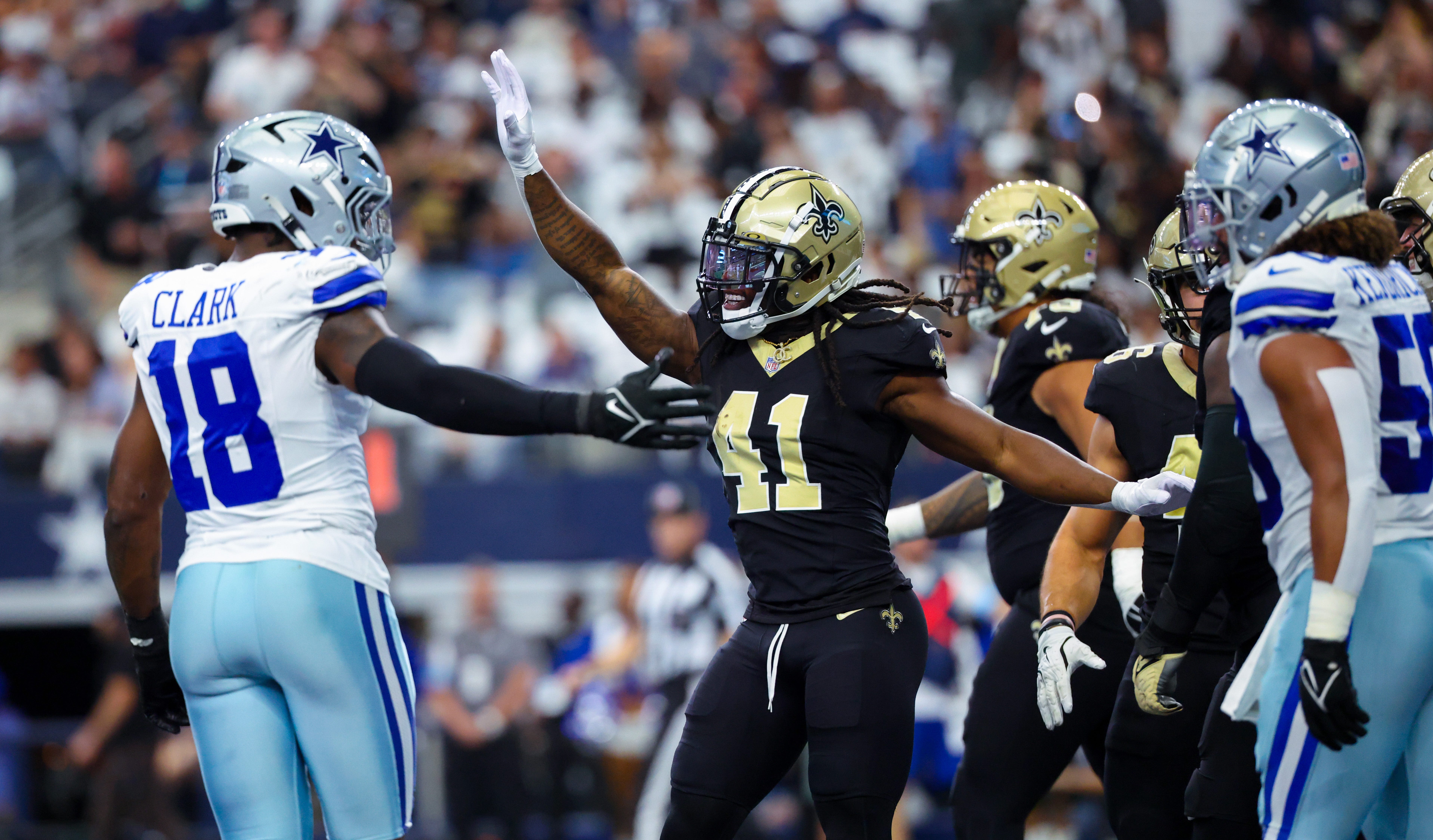 Saints stun Cowboys, snap NFL's longest active regular-season home win streak