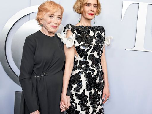 Holland Taylor says she was 'overjoyed' at girlfriend Sarah Paulson's Tony win