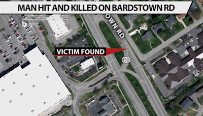 Man hit and killed on Bardstown Road Tuesday night, driver arrested on unrelated charges