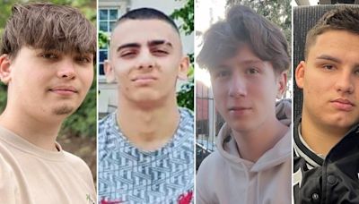 Families of four young men who died in Cheltenham car crash pay tribute