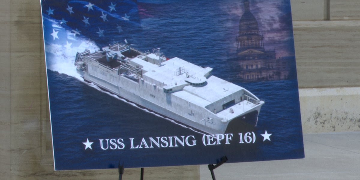 Gov. Whitmer announces new Navy ship named for Lansing