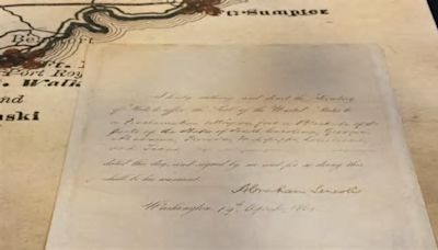 Pritzkers donate Lincoln's Civil War order to blockade Southern ports to state museum