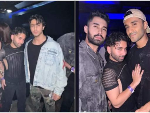 Pics: Aryan Khan hosts star-studded party with Nirvan Khan, Lakshya, Raghav Juyal, Orry, and more | Hindi Movie News - Times of India