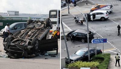 Schoolmate shocked Temasek JC student among 2 dead after Tampines accident involving 6 vehicles