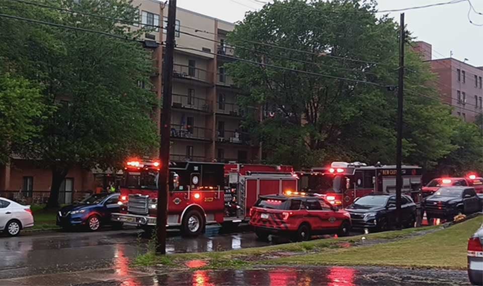 Fire at New Castle apartment complex leaves one person dead