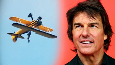¡Arriesga su vida! Tom Cruise se colgó de un avión en pleno vuelo para 'Misión Imposible 8'