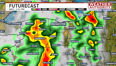 Stormy weather moves in Wednesday