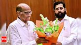 Sharad Pawar and Maharashtra CM Eknath Shinde discuss reservation row | Mumbai News - Times of India