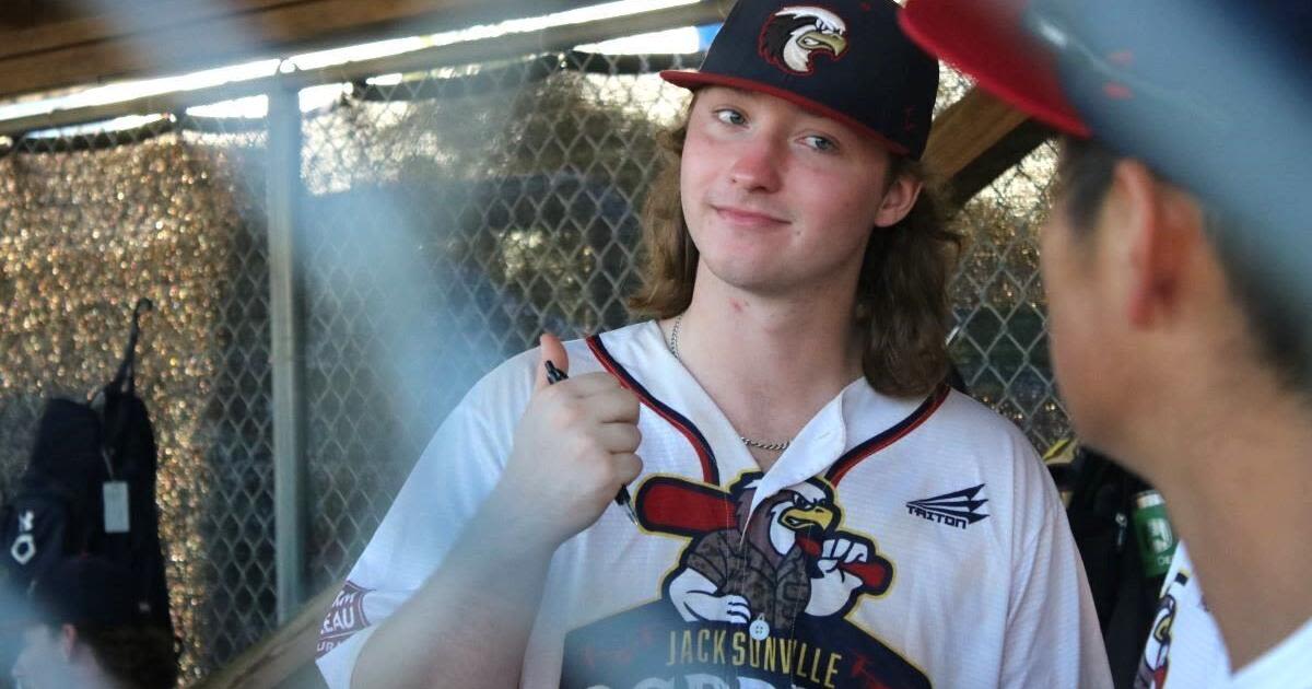 Life of the party: Noah Gagol brings positive vibes to Jacksonville Ospreys baseball team