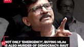 Maharashtra | 'Illegal govt ruling… is the murder of democracy': Sanjay Raut slams BJP