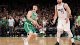 Watch: Payton Pritchard hits another buzzer-beater heave against Mavericks in Game 5