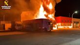 Desarticulado un grupo delictivo acusado de incendiar empresas de tratamiento de madera y distribución de palés en la Comunitat Valenciana y Madrid
