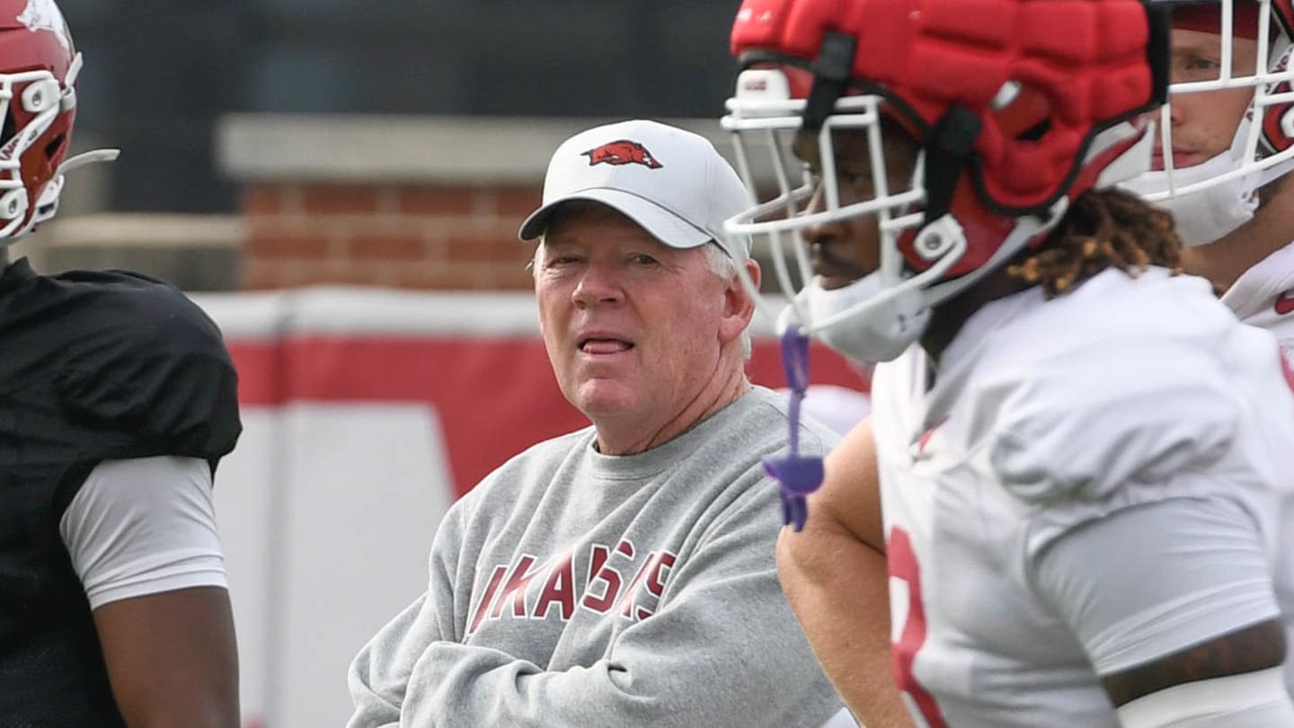 Petrino Can't Help but Grin When Speaking on Receiver Depth