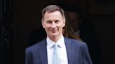 Jeremy Hunt suffers blow as leading economists cut growth forecast for Britain in general election year