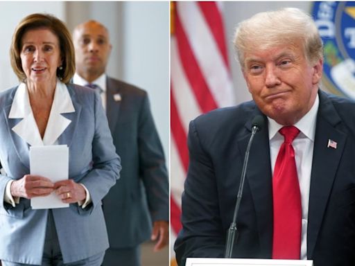 Trump demands Nancy Pelosi's prosecution after husband dumps over $500K Visa Stock before DOJ antitrust lawsuit