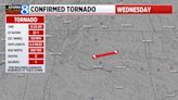 Drone 8 footage shows path of ‘very rare’ tornado